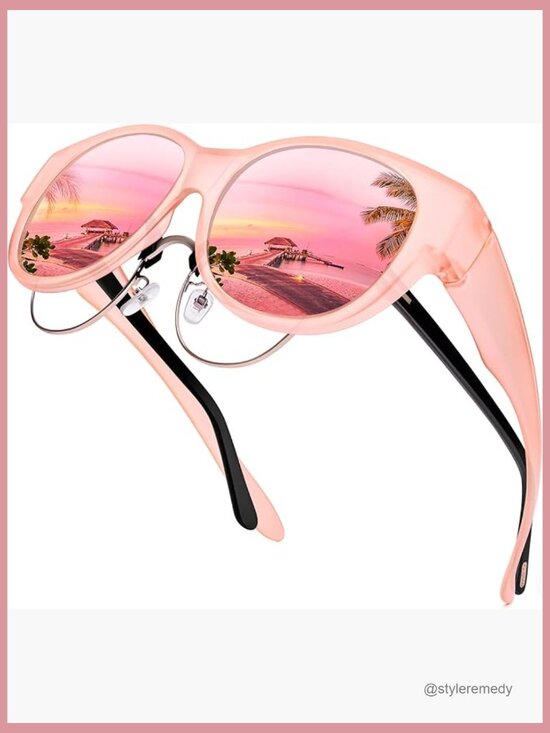 Polarized Fit Over Glasses Sunglasses with TR90 Frame main image 4